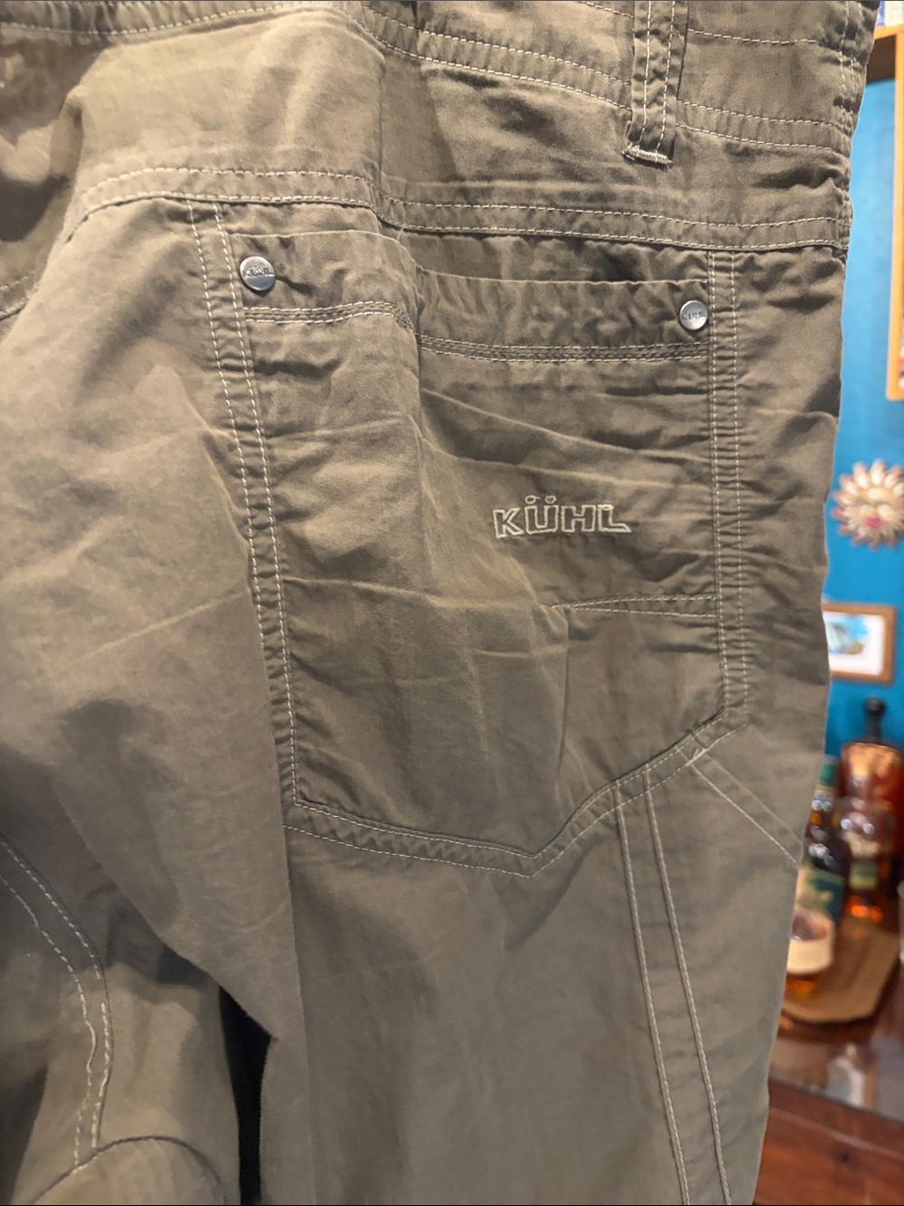 Kuhl Men's Olive Green Outdoor Pants - Picture 5 of 6